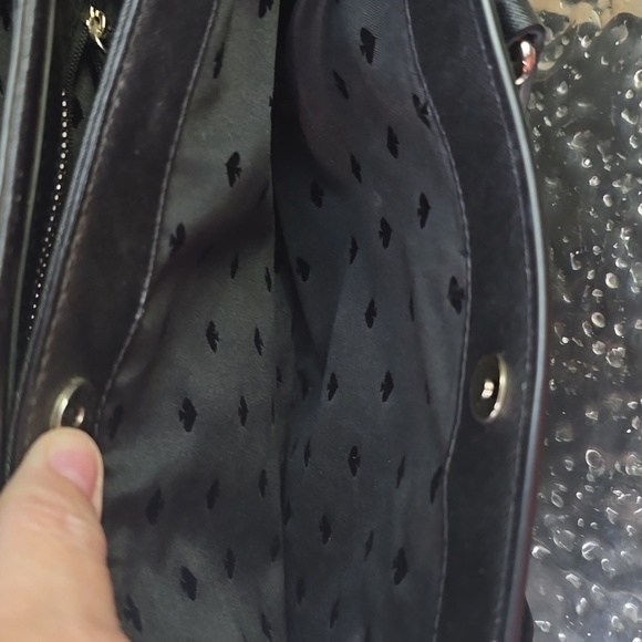 Kate Spade Black Leather Rae Medium Satchel With Crossbody Strap, NWOT - Picture 11 of 11